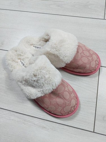 Women coach slippers - coach, pink