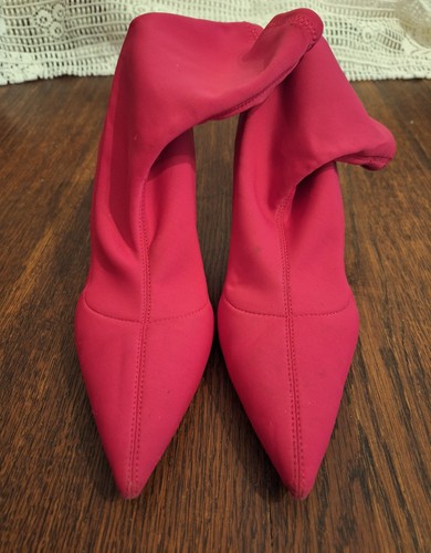 Mango stiefeletten pink - mango,