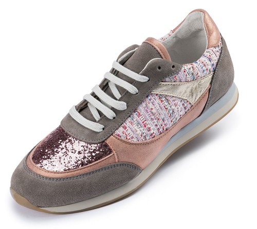 Damen leder casual - leder, sneaker