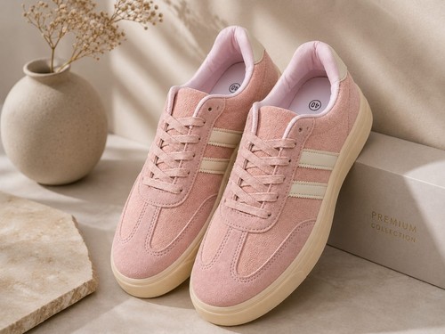 Damen sneaker plateau rosa - damen,