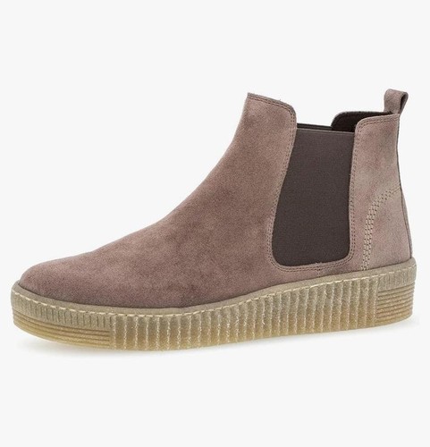 Women gabor chelsea boots - chelsea, pink